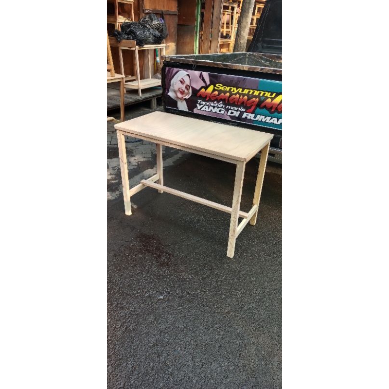 Meja makan serbaguna 120x60x75cm