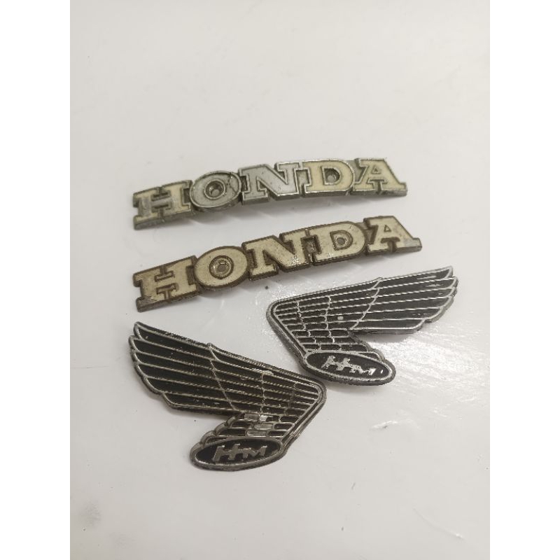 emblem tangki honda cb100 s90z original emblem cb100 s90 original