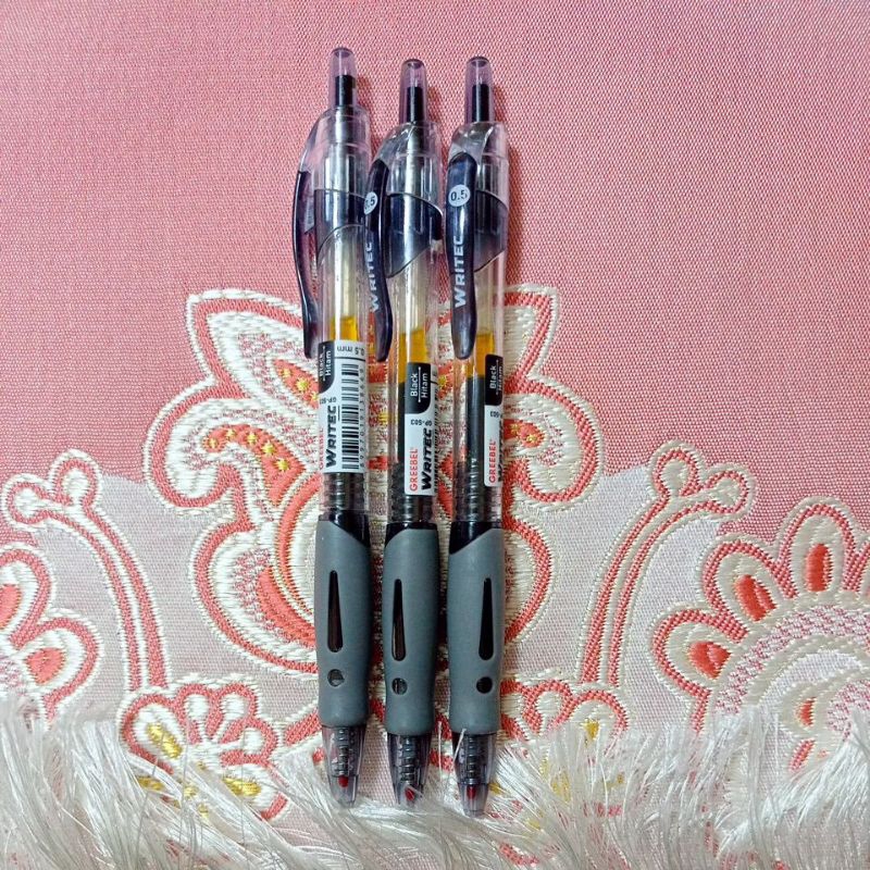 

PULPEN GREEBEL GP-503 WRITEC 0,5 HITAM PER 3PCS