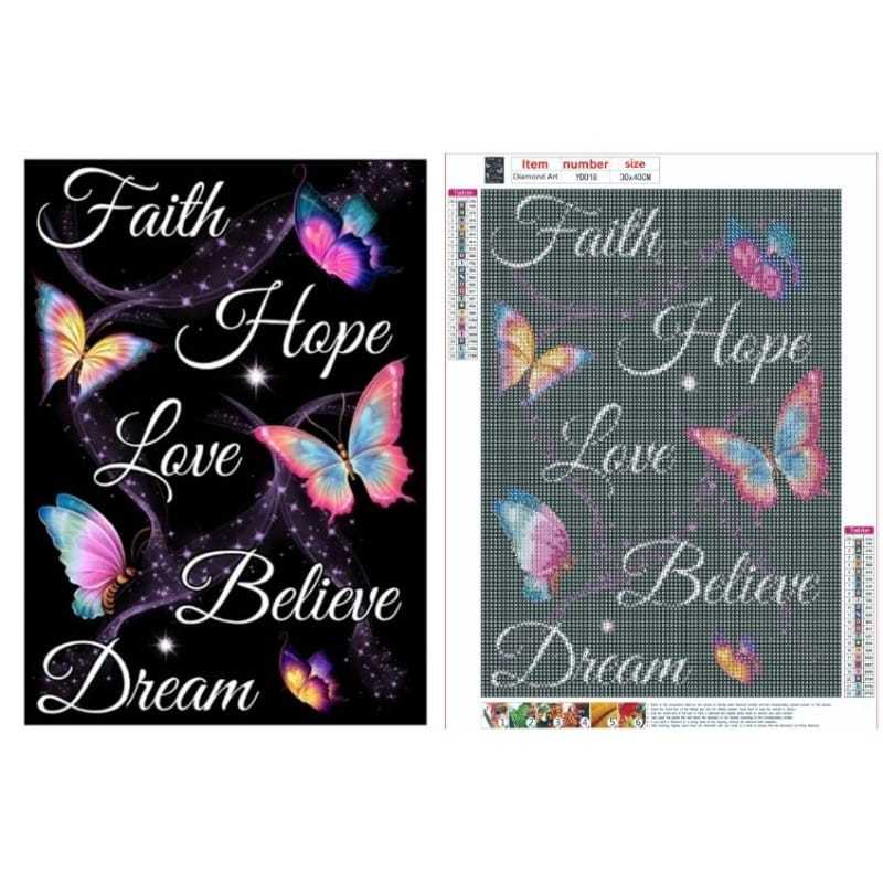 

YUH PROMO Set Popular DIY diamond painting full of acrylic diamond 5D Lukisan akrilik berlian 5D