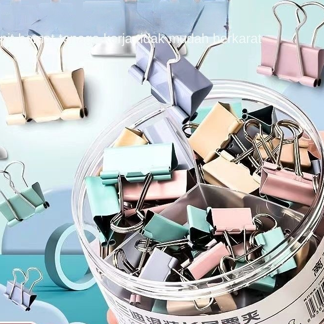 

Dovetail Klip Ekor Panjang, Klip Penyimpanan Perlengkapan Kantor