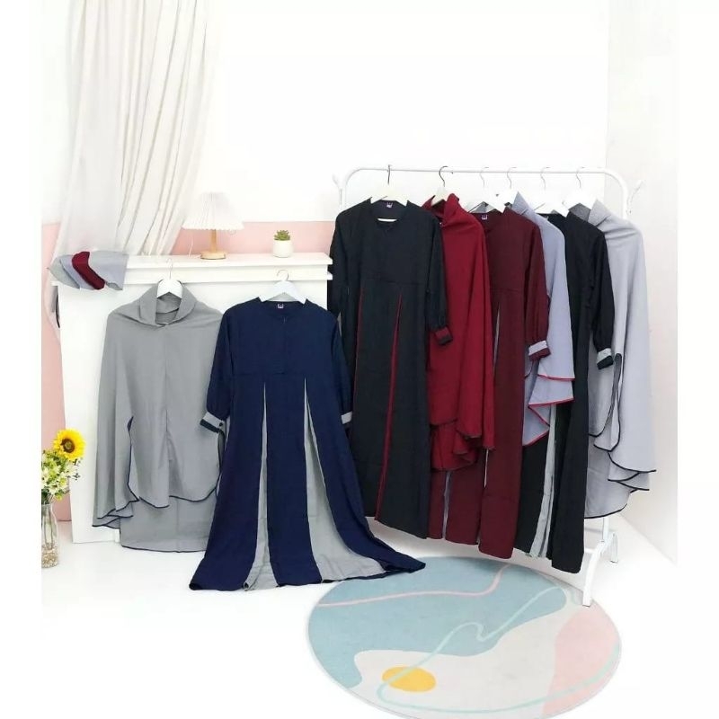 shafiyyah kids set gamis anak set hijab cadar 4th-14th gamis banat. gamis anak dan remaja terlariss 