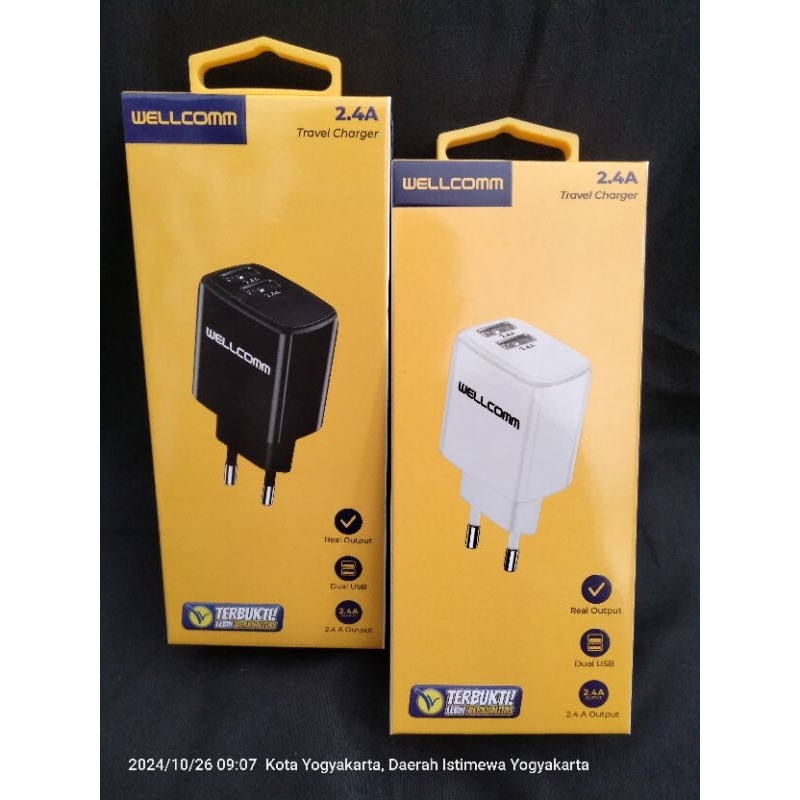 Wellcomm Charger Type-C 2.4A