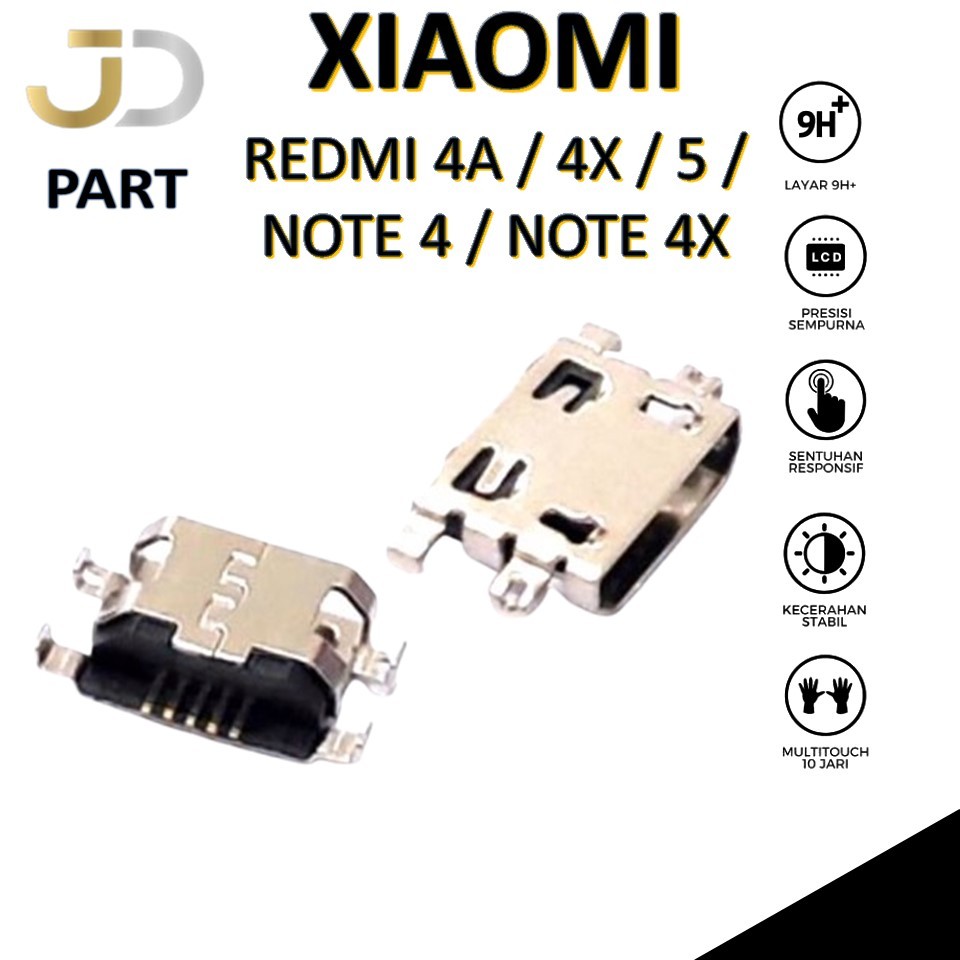 CONNECTOR CHARGER XIAOMI REDMI 4A / 4X / 5 / NOTE 4 / NOTE 4X CONNECTOR CAS