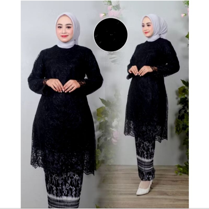 Tunik padang tille Kebaya wisuda kebaya modern kebaya kondangan wanita modern kebaya kutu baru moder