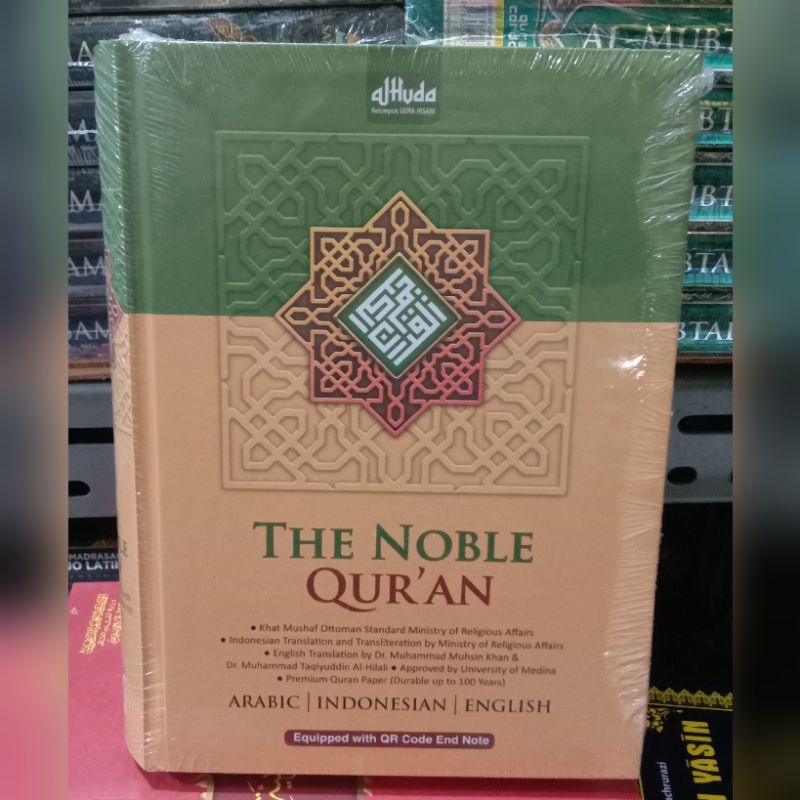 Al-Huda THE NOBLE QURAN Al Quran Terjemah 3 Bahasa Arabic-Indonesia-Inggris