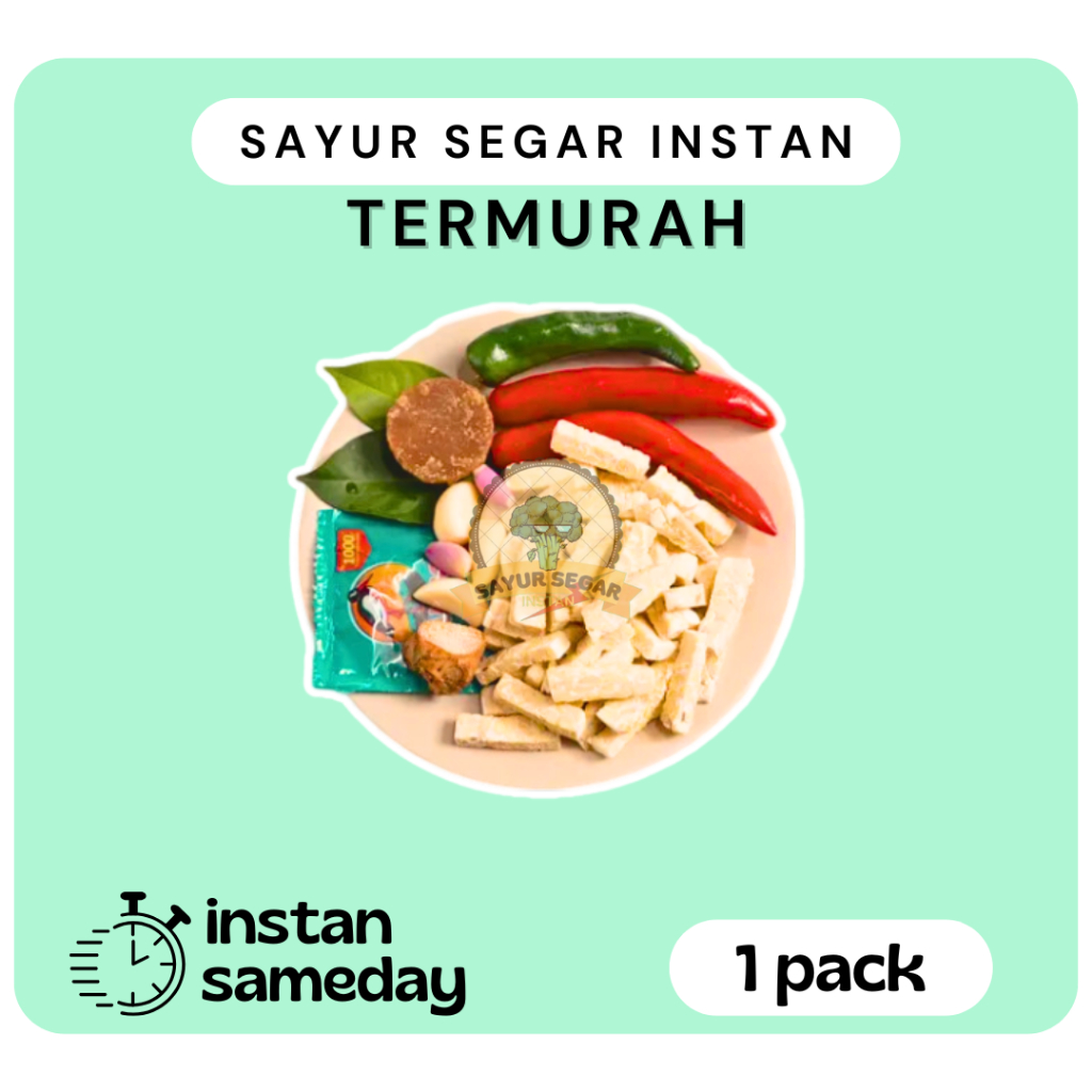 

Paket Orek Tempe / Paket Sayur / Sayuran Segar - Sayur Segar Instans