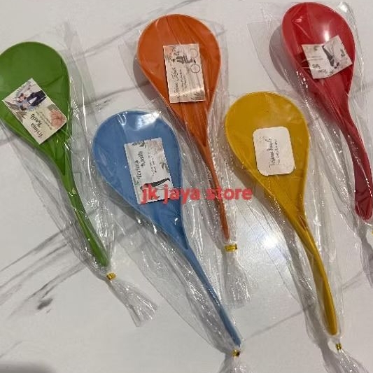100pcs souvernir pernikahan centong pelangi kemasan plastik souvernir khitanan
