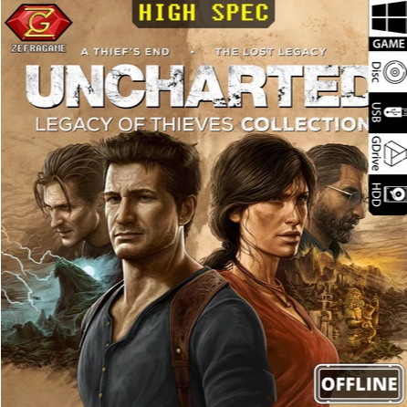 UNCHARTED 4/UNCHARTED Legacy of Thieves Collection PC Full Version