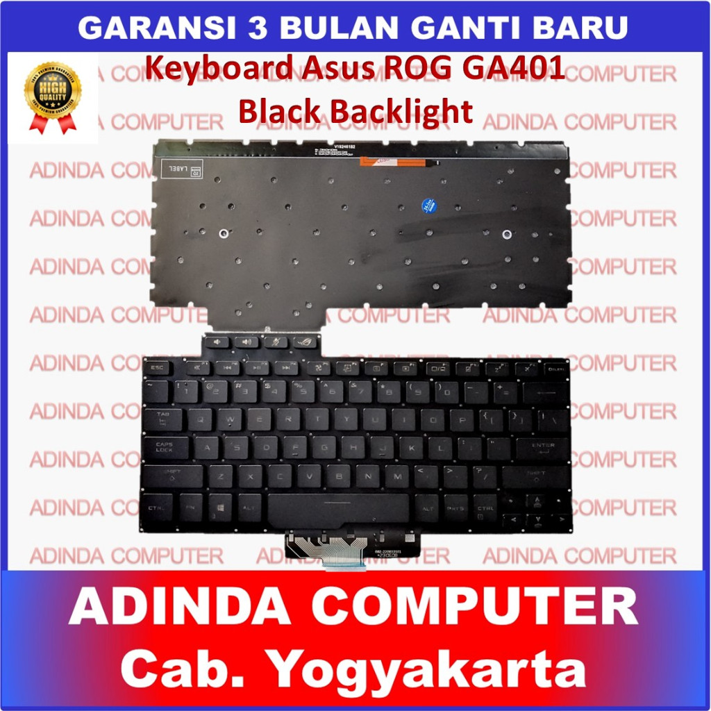 Keyboard Asus ROG Zephyrus G14 GA401 GA401QH GA40QE Backlight
