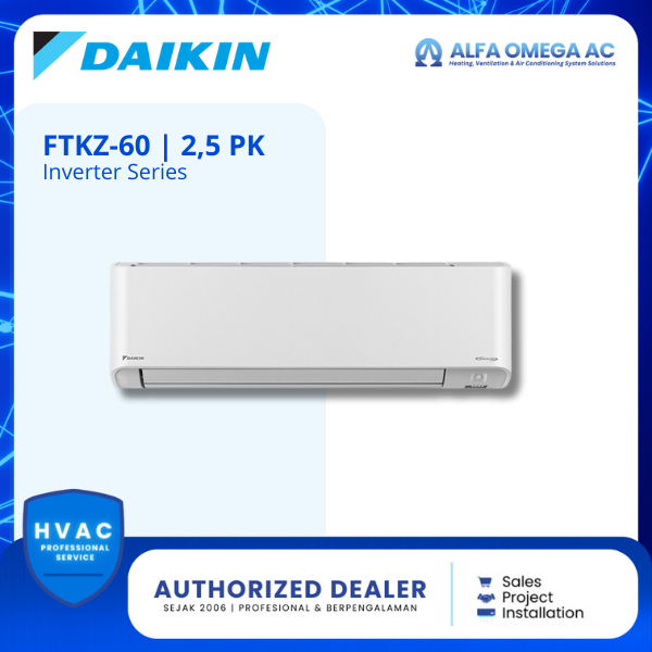 AC DAIKIN SPLIT INVERTER 2.5 PK FTKZ60 new  | AC DAIKIN SPLIT 2.5 PK INVERTER FTKZ60 new | AC DAIKIN