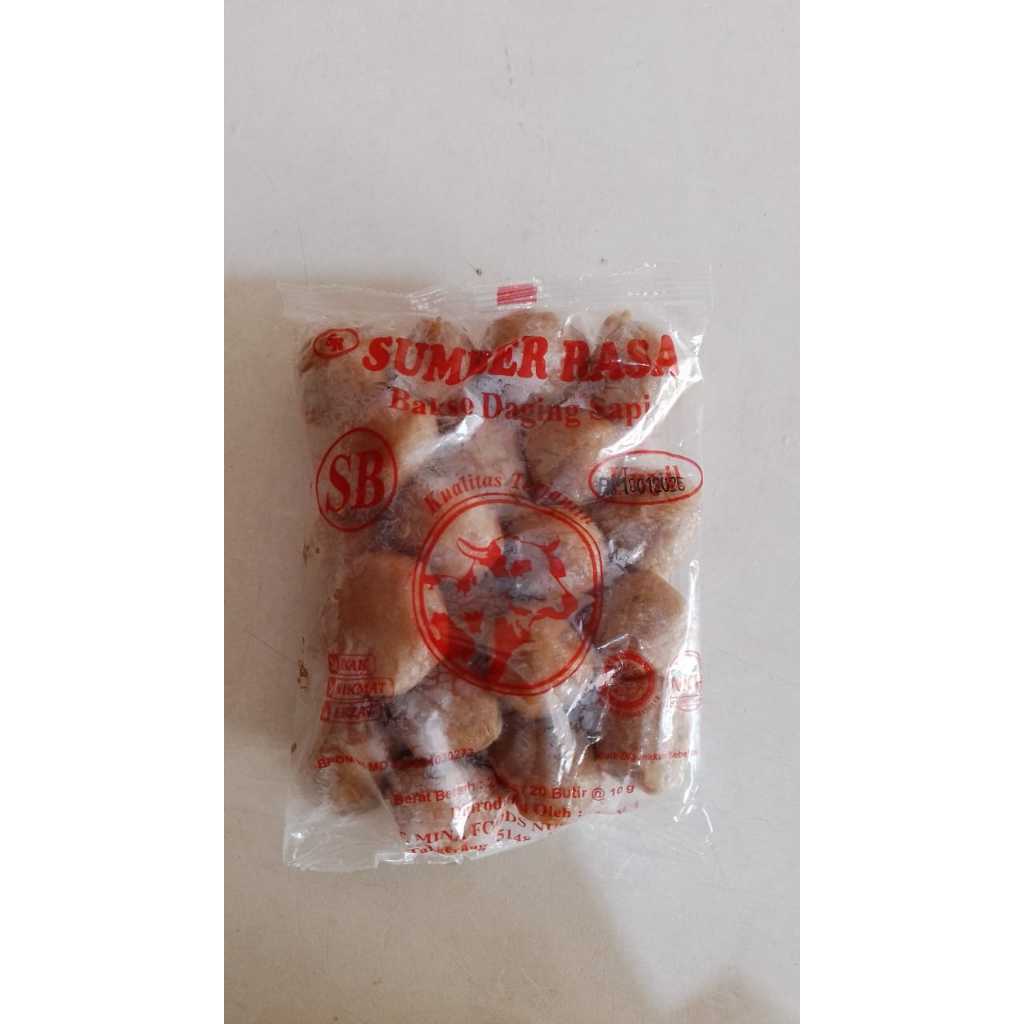 

Sumber Rasa Bakso Kecil Isi 20 Butir ( 175 gr )