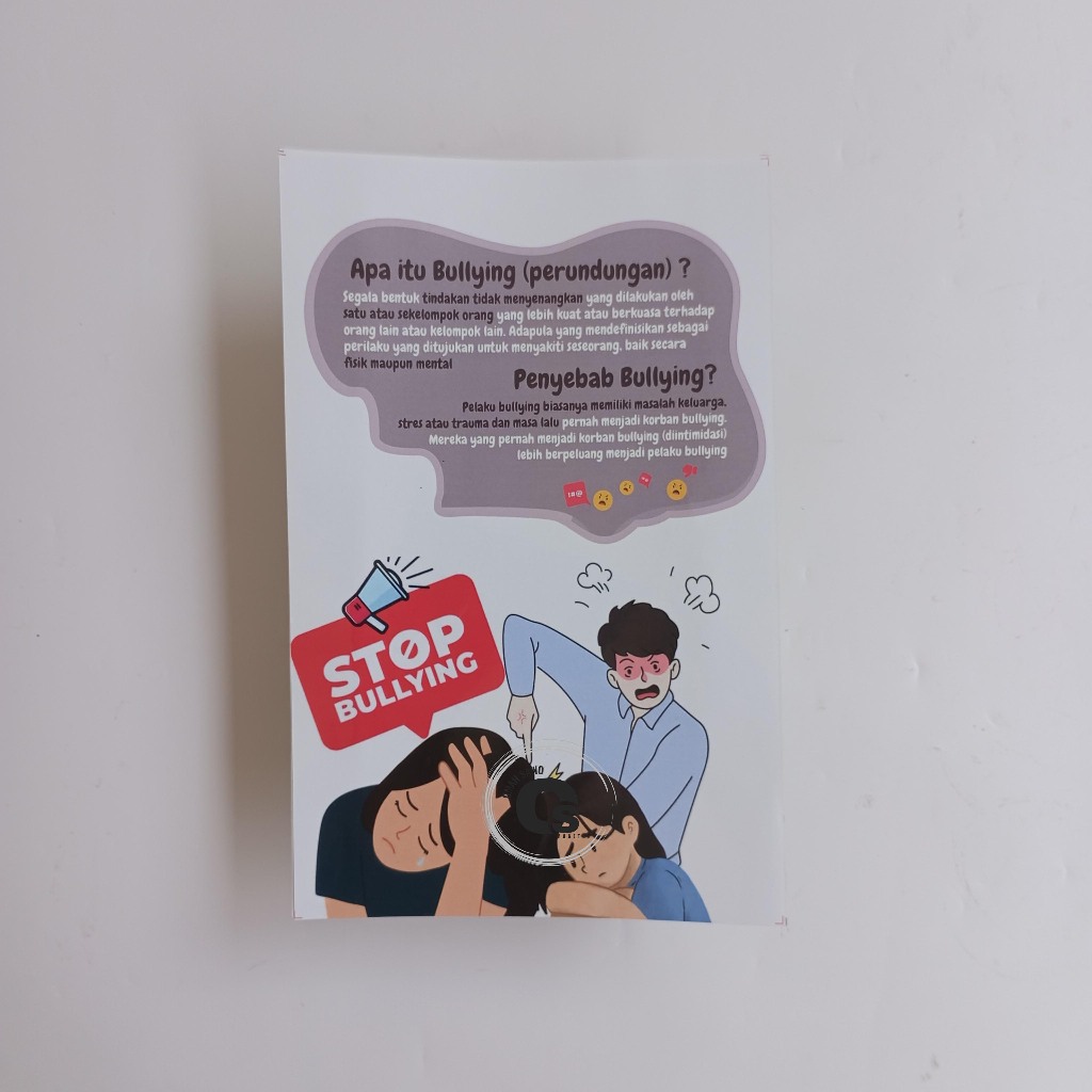 

Stiker Apa Itu Bullying - Stop Bullying - Hentikan Perundungan - Perundungan Sekolah - Stiker Vinyl