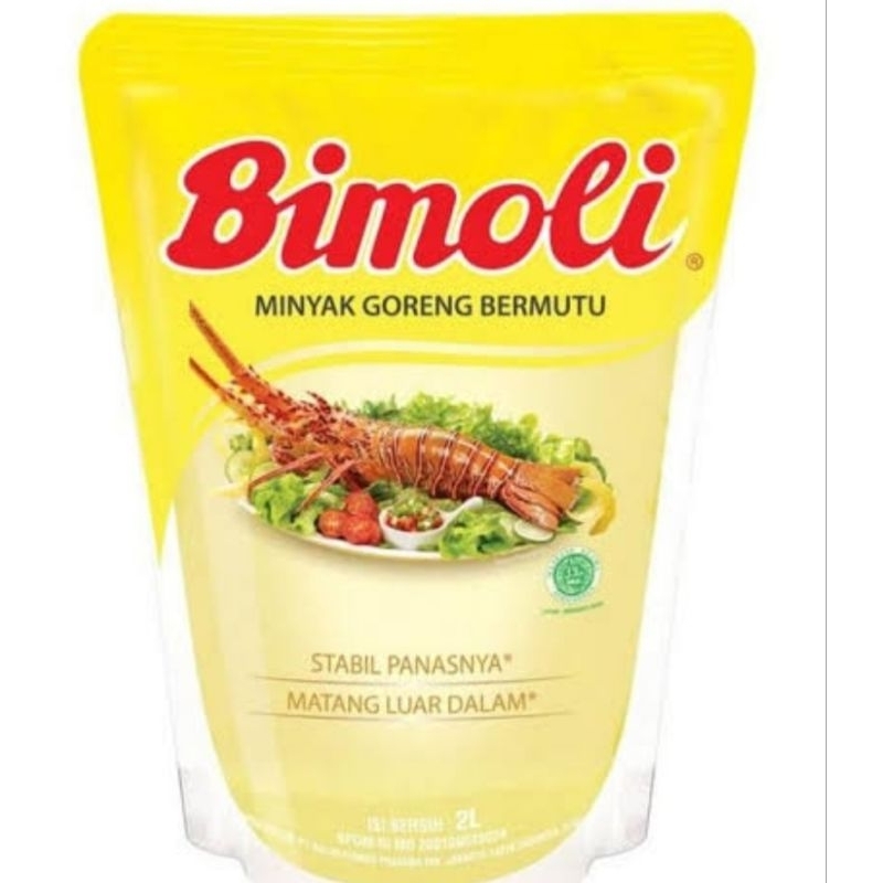 

Bimoli Klasik Minyak Goreng Pouch 2 L isi 6 @ 1 Dus