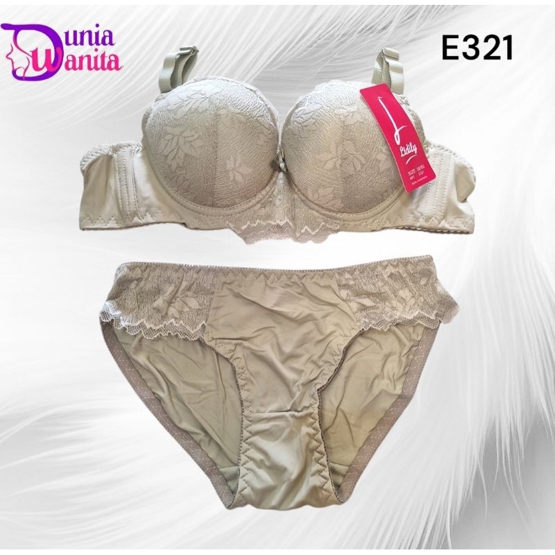DWB-LYDYLY BH SET E321/BH SET BRA/BH SET PAKAI KAWAT