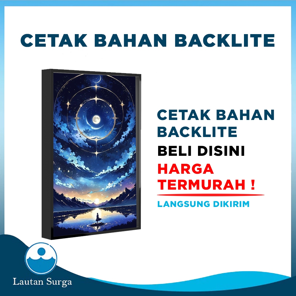 Cetak Backlite Neonbox, Backlite Banner, Bahan Untuk Neon Box, UV, Jerman, 1 m, 2 m, Outdoor