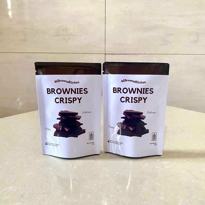 

BROWNIES CRISPY 20gr 46brownskitchen