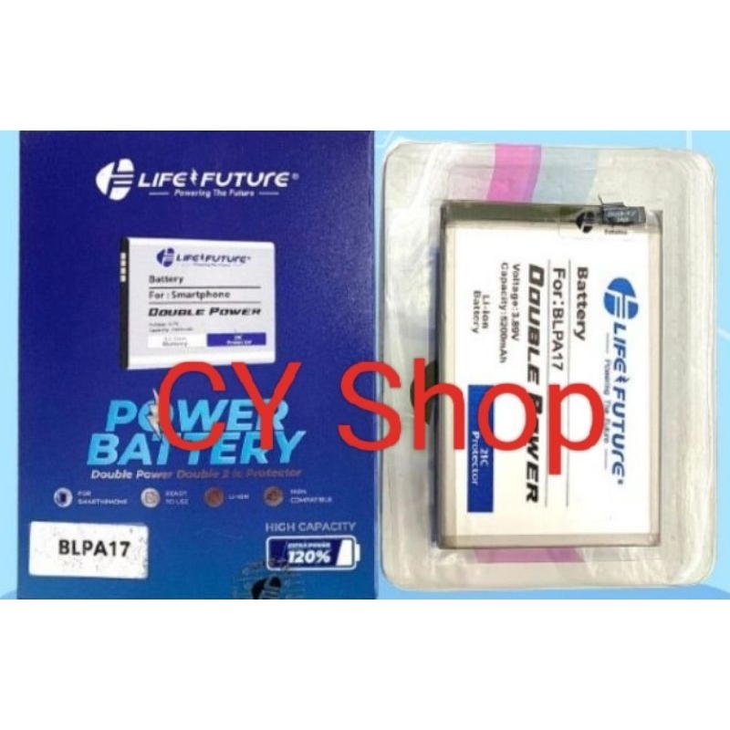 baterai life future BLPA17 realme C53/C51