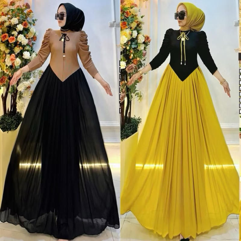 Gamis SHR Maxi Dress Manjalita