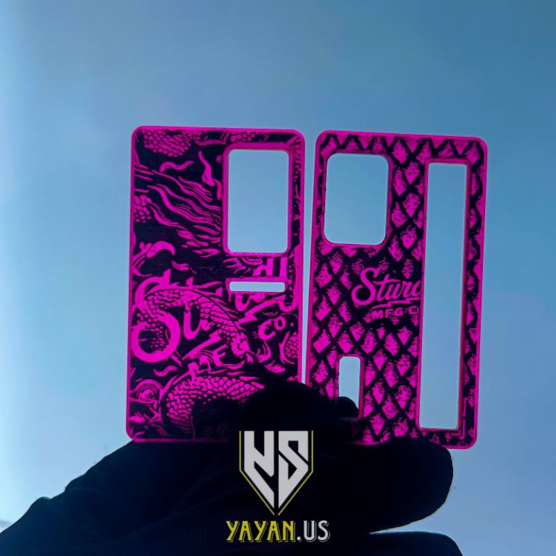 

Souvenir Panel Acrylic Dot V.2 Tombol Kotak Motif Dragon Str Tebal 3mm