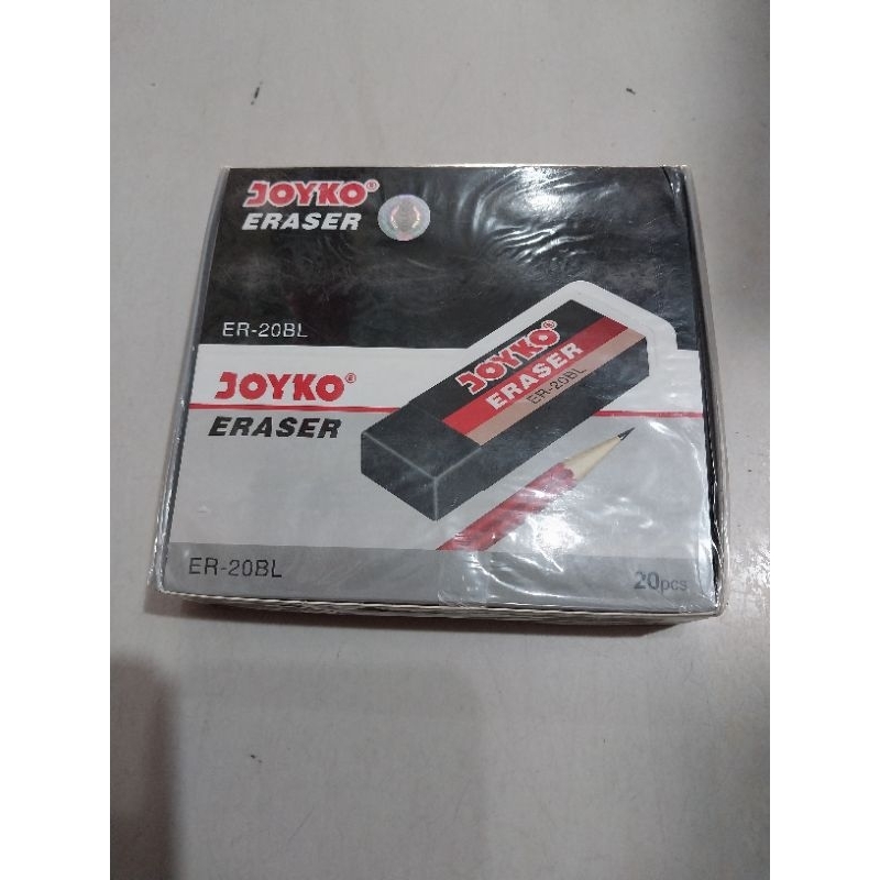

PENGHAPUS JOYKO ER-20BL ISI 20 PCS HITAM