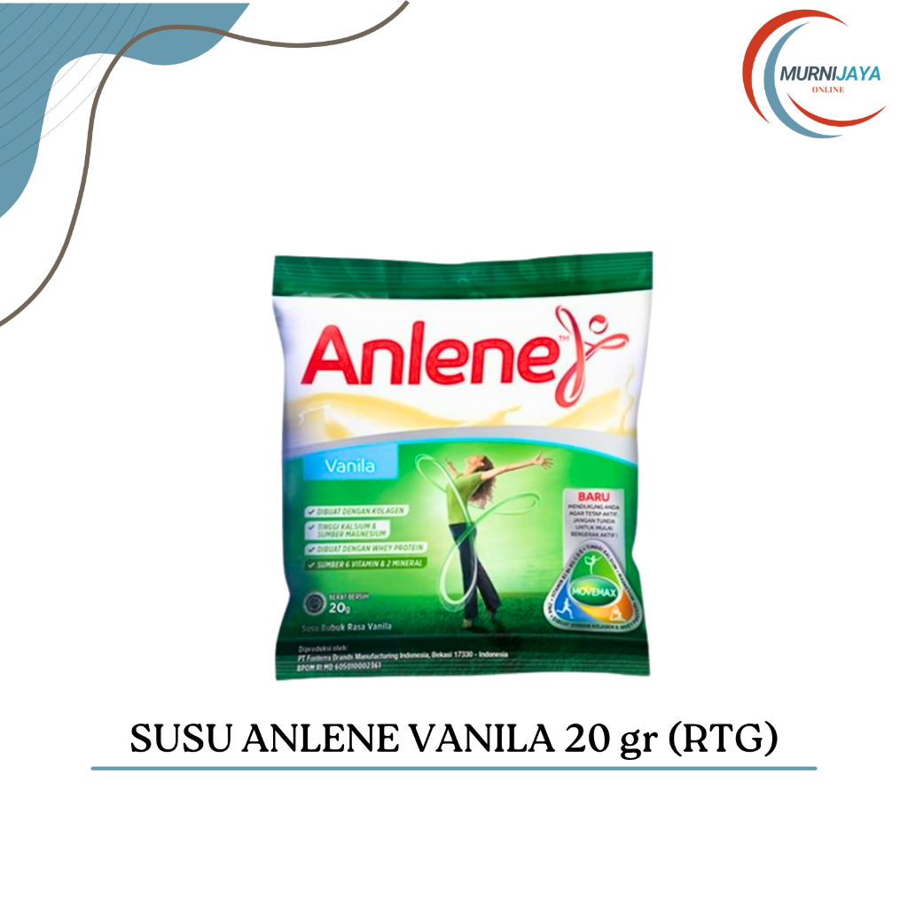 

Anlene Susu Bubuk Dewasa Vanila 10+1/200 gr (RTG - Isi 10 PCS)