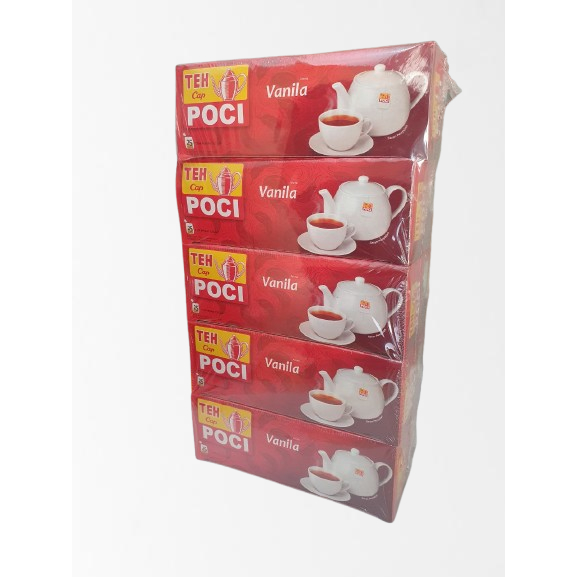 

Teh Celup Poci Vanilla 25 Teabags x 5 kotak - TBB25PV