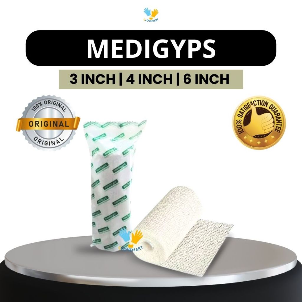 Medigyps / Medigips / Medigyps Orthopedi Gips Patah Tulang / Gips