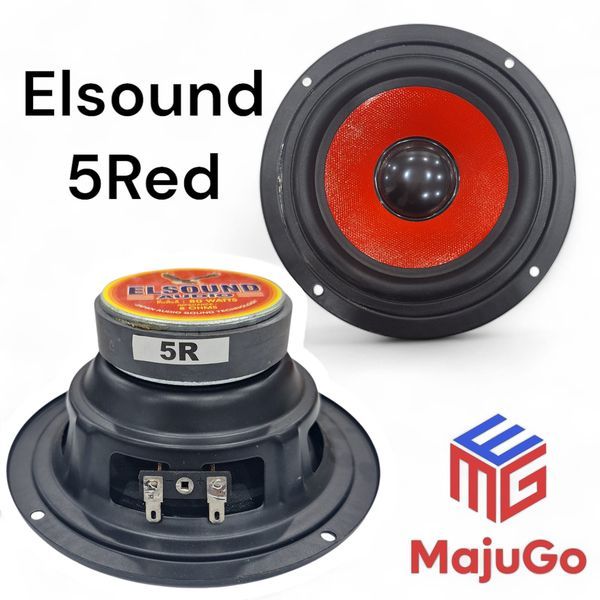 SPEAKER ELSOUND 5inch RED