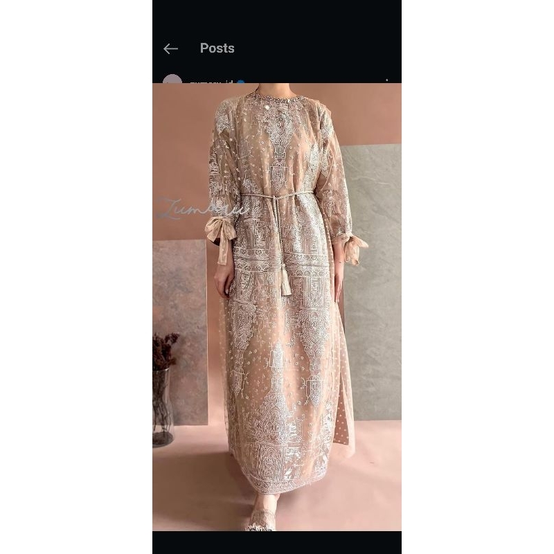 preloved dress raya zumaru