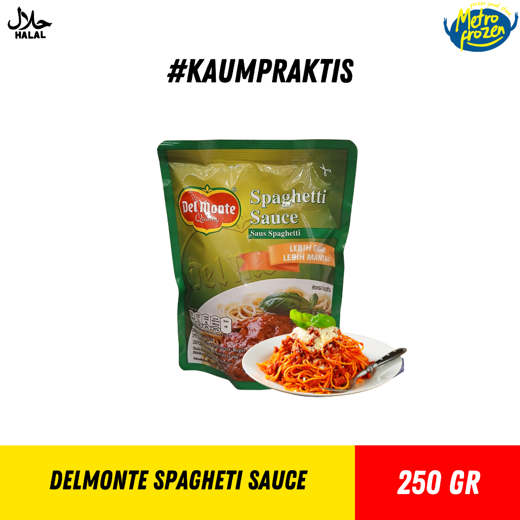 

Del Monte Spagheti Sauce 250gr