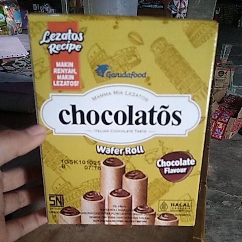 

chocolatos 1 box isi 24 pcs