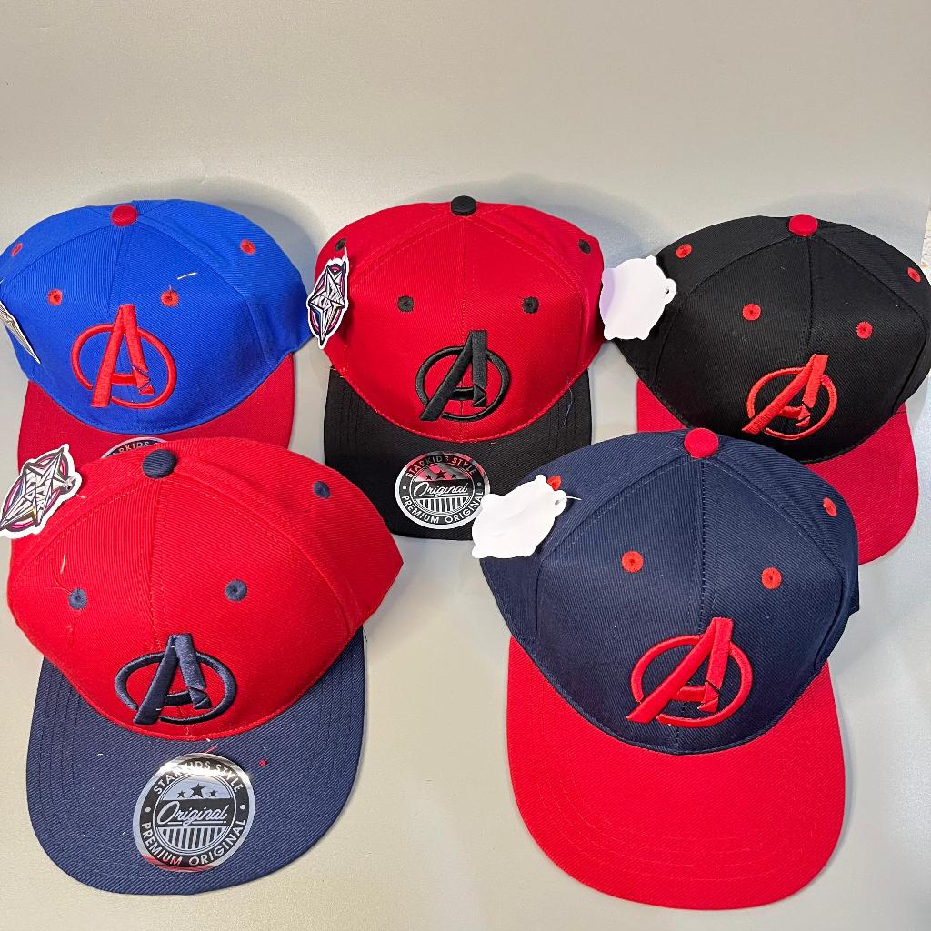 Topi anak hip hop / topi snapback anak bordir / topi HH anak laki-laki motif AVENGERS