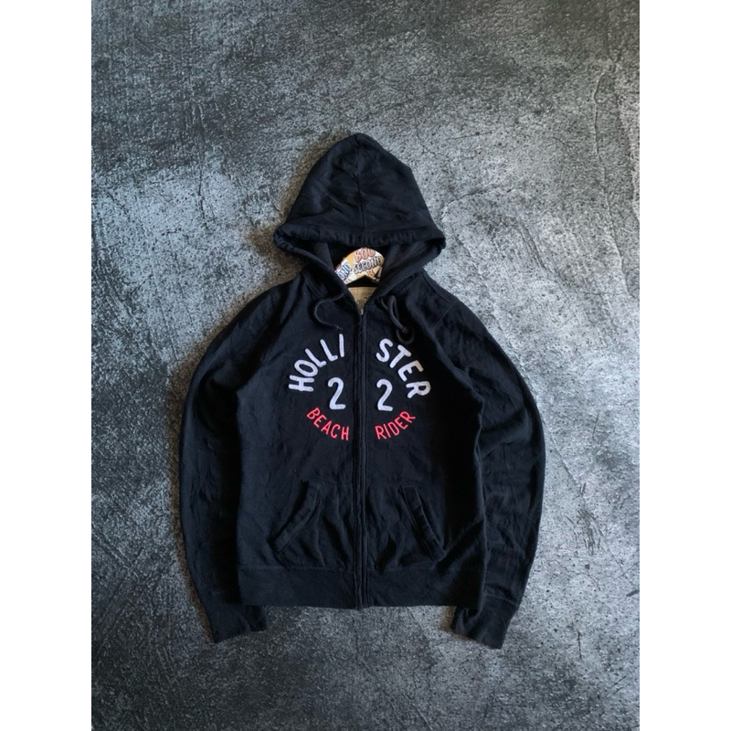 hoodie zip hollister 22 rider