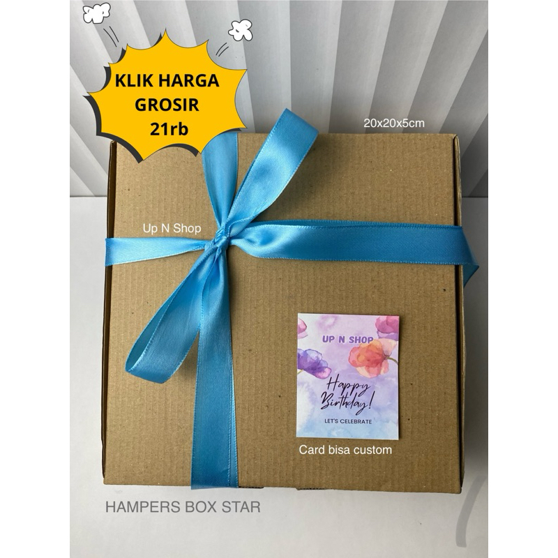 

Hampers Gift Box ISI PREMIUM/ PAKET STAR