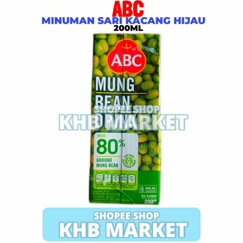 

ABC Minuman Sari Kacang Hijau 200ML