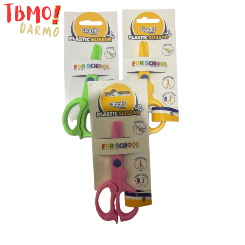 

TBMO AGATIS PRIME PLASTIC SCISSOR FOR KIDS MIX COLOUR