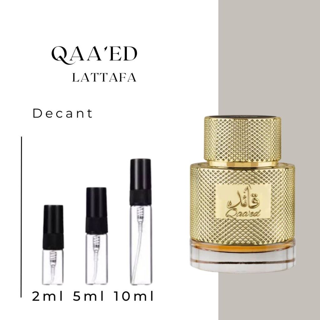 Decant 2ml 5ml 10ml QAA'ED LATTAFA Lattafa