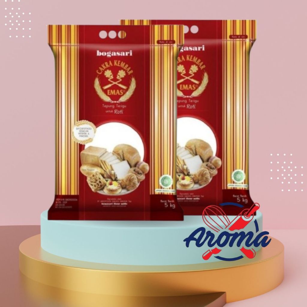 

Tepung CKE Cakra Kembar Mas Roti 5kg