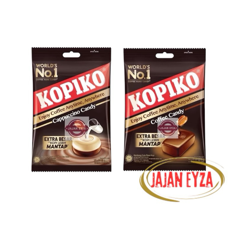 

MAYORA PERMEN KOPIKO / CAPPUCINO CANDY / KEMBANG GULA RASA KOPI / KOPI SUSU