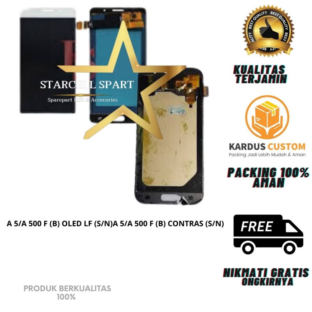 LCD SAMSUNG A 5/A 500 F (B) OLED LF (S/N)