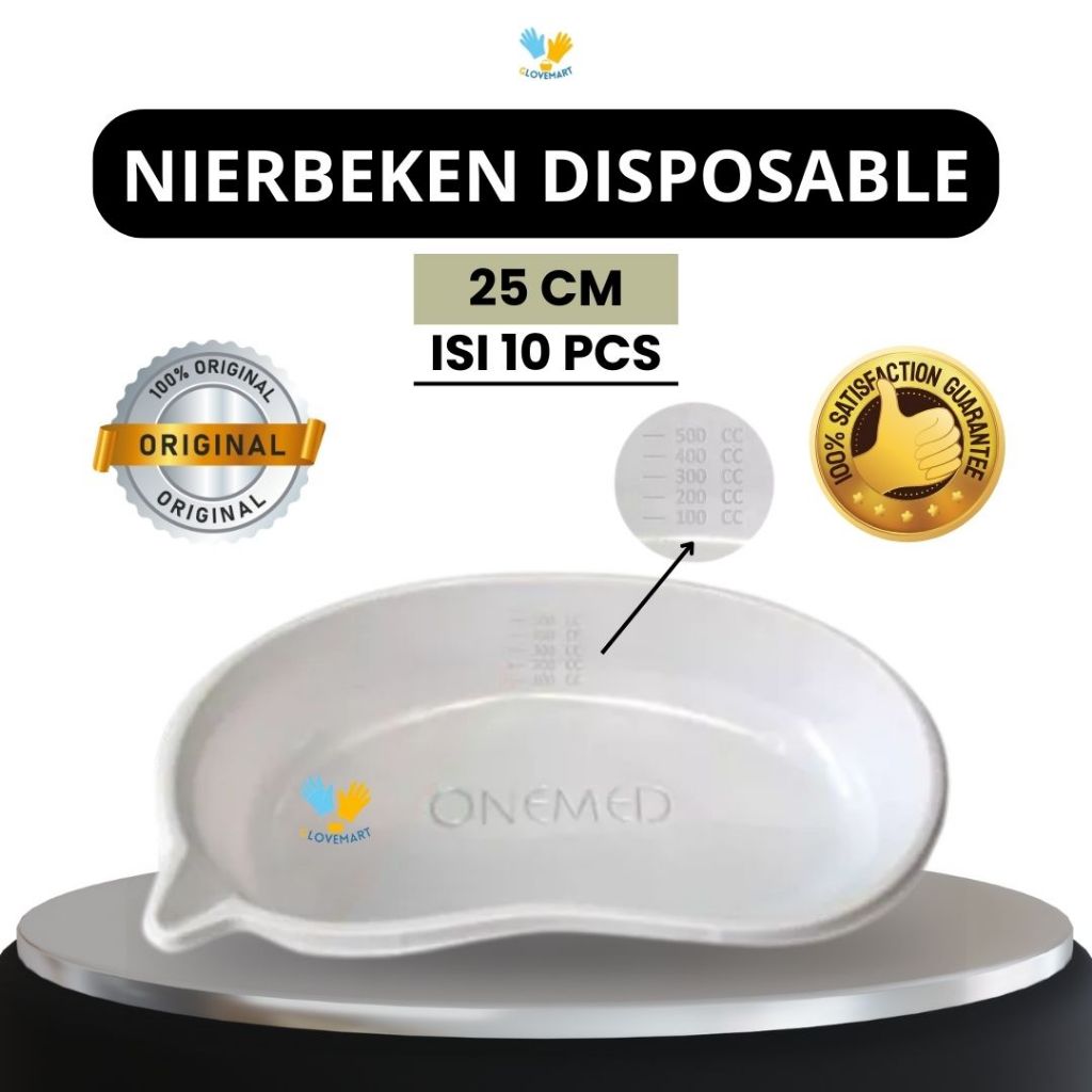 Nierbeken Disposable / Nierbeken Bengkok Plastik / Nierbeken Medis