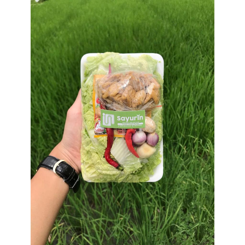 

Tumis Sawi Tahu/Paket Sayur Tumis Sawi Tahu/Sayur Pack/Sayurin/Instant