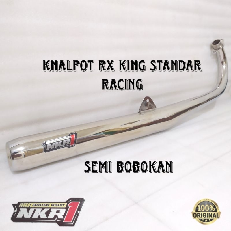 Knalpot Rx King RX Spesial Standar Racing Bobokan Original NKR1