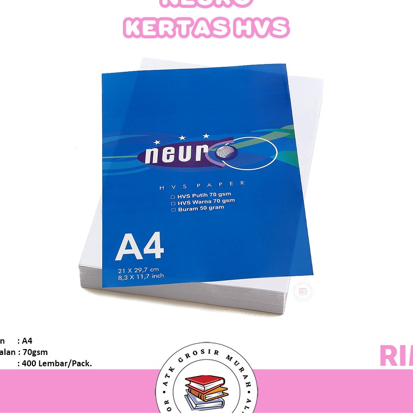 

Termurah NEURO Kes Fopi A4 7 Gram PACK