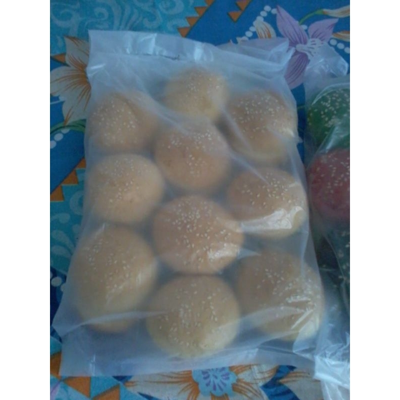 

Roti Burger mini 6 cm isi 10