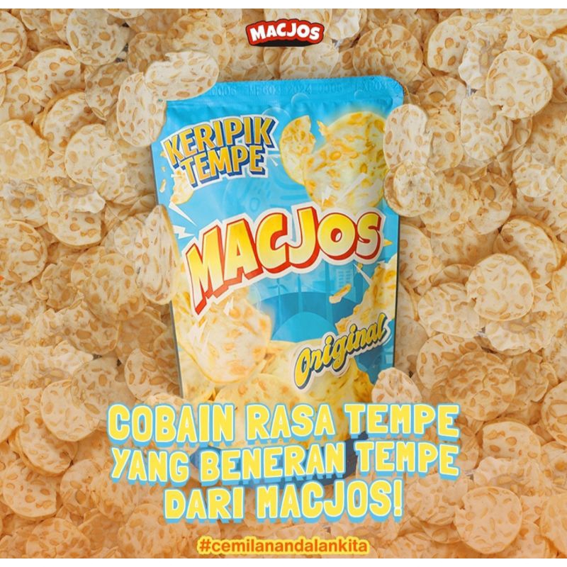 

MACJOS KERIPIK TEMPE || MAKANAN VIRAL MURAH