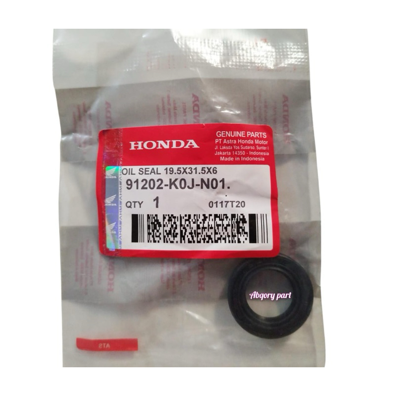 abqorypart__Oil Seal 19,5x31,5x6 Kruk Kiri Genio KOJ