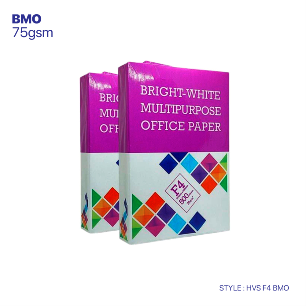 

Kertas HVS BMO A4 75gr/Multipurpose paper print&copy/F4 75gr kertas folio