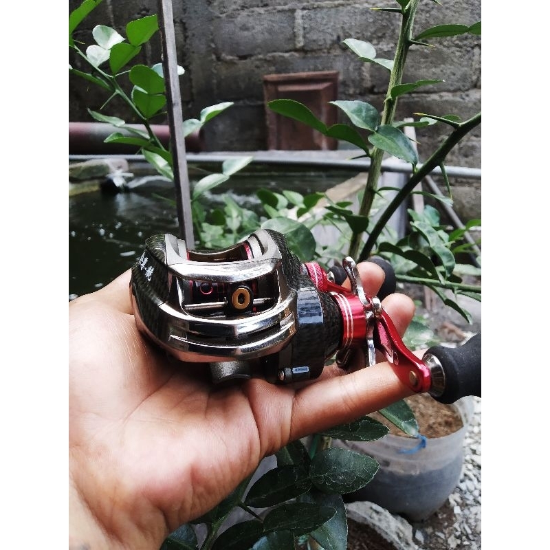 Rell bc bait casting gulungan pancing jajanan dari taiwan kondisi bagus